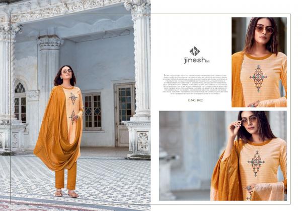 Jinesh Nx Aarvi 1 Cotton Stylist Festive Wear Readymade Salwar 